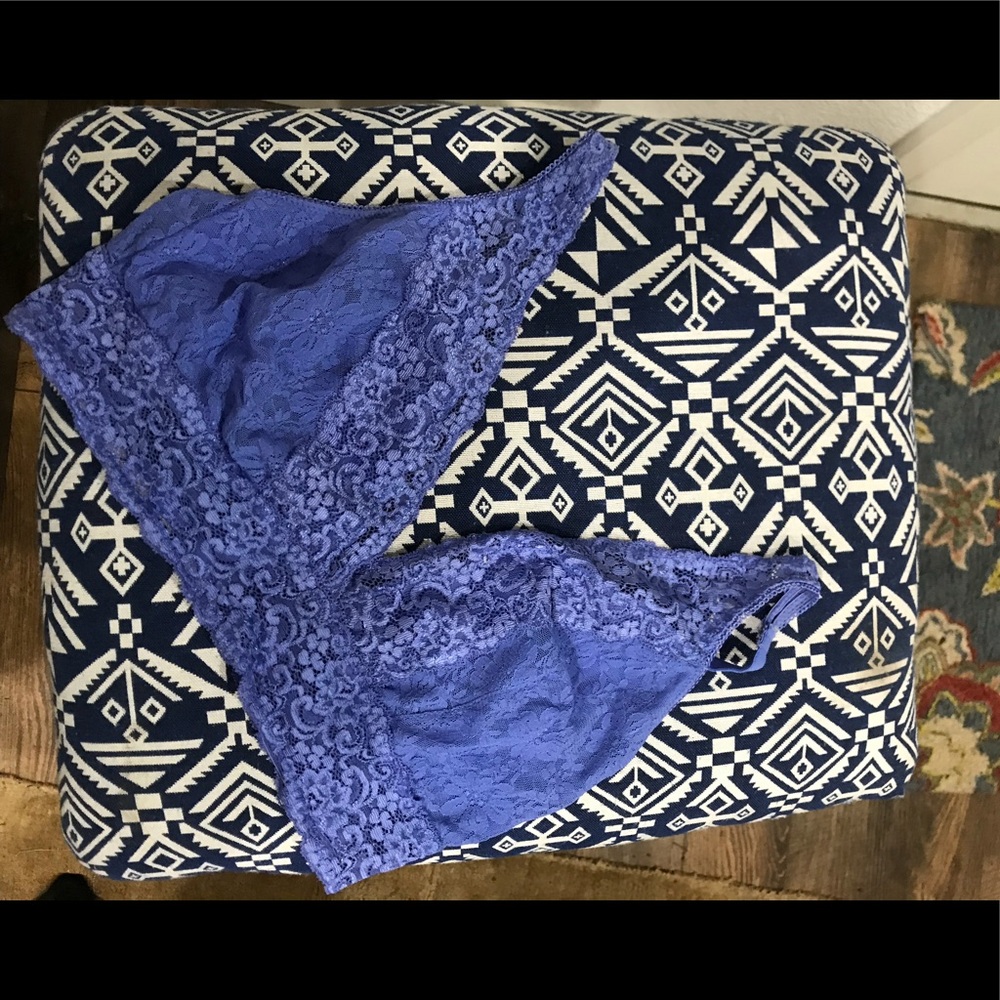 Soma Bralette Lace Plunge